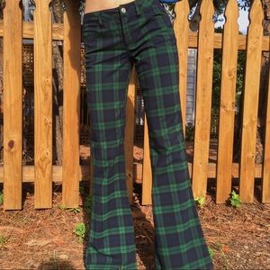 brandy melville 💚🖤 plaid pants